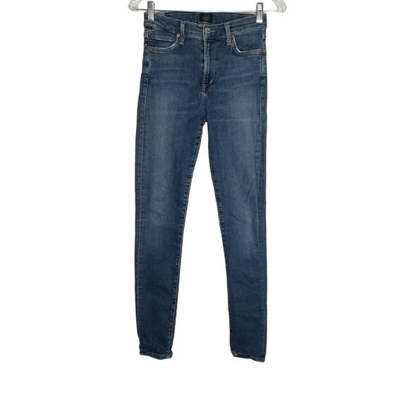 Citizens of Humanity Rocket Mid Rise Skinny Jeans Size 27 - Picture 3 of 13